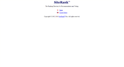 Desktop Screenshot of pc.siterank.org